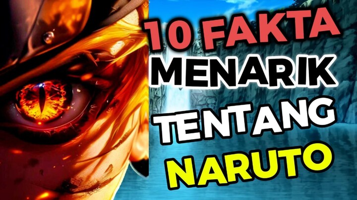 10 Fakta Menarik Di Anime Naruto yang Bikin Kamu Terkejut