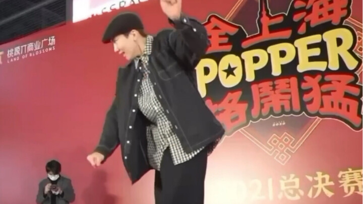 The Shanghai popper Ge Nao Meng finals audition to the top 8