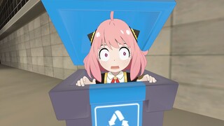 Miyu: Teacher, someone robbed my trash can!