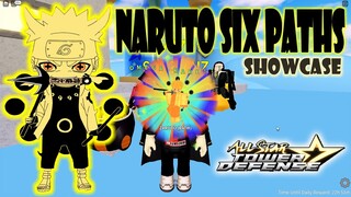 LVL 120 ZARUTO PATH (NARUTO SIX PATHS) SHOWCASE - ALL STAR TOWER DEFENSE