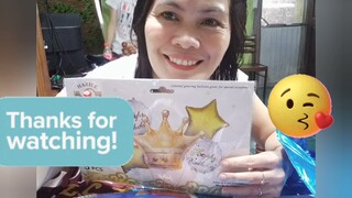 #Unboxing#Tshirts#birthday decors para sa birthday ng binata namin#Sale