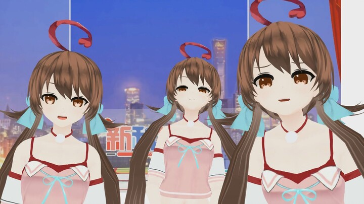 [Xin Ke Niang MMD] It's Xin Ke Niang's turn to teach you how to perform Everybody's facial expressio