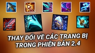 Tốc Chiến | Chi Tiết Về Các Trang Bị Mới Sắp Ra Mắt Phiên Bản 2.4 | Yugi Gaming