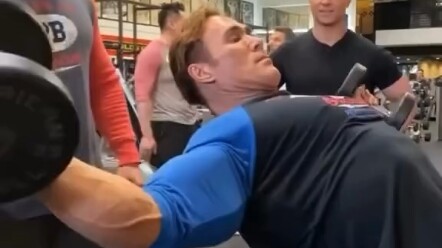 You in the gym are like...