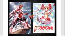 Wally West (The Flash) VS Madoka Kaname (DC Comics VS Madoka Magica) #shorts #whoisstrongest