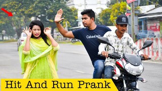 Hit and Run Prank on Girls | Funny Prank Videos in India | 4-Minute Fun