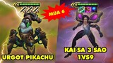 TOP khoảnh khắc điên rồ nhất Đấu Trường Chân Lý 173: Urgot Pikachu mùa 6, Kai'Sa 5 vàng 3 sao 1vs9