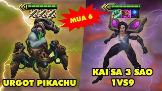 TOP khoảnh khắc điên rồ nhất Đấu Trường Chân Lý 173: Urgot Pikachu mùa 6, Kai'Sa 5 vàng 3 sao 1vs9