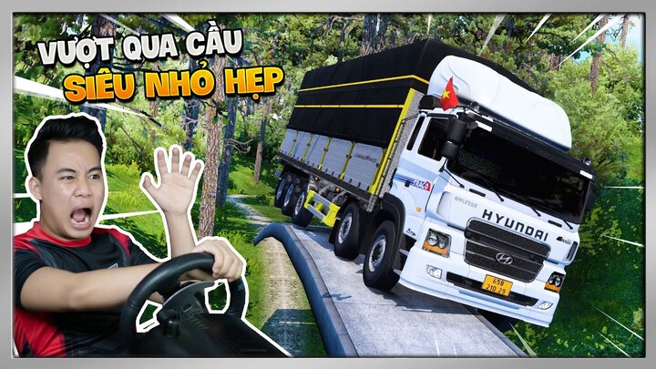 ETS 2 - Trải Nghiệm Xe Tải "Hyundai Mui Bạt" Vượt Đường Rừng Nguy Hiểm