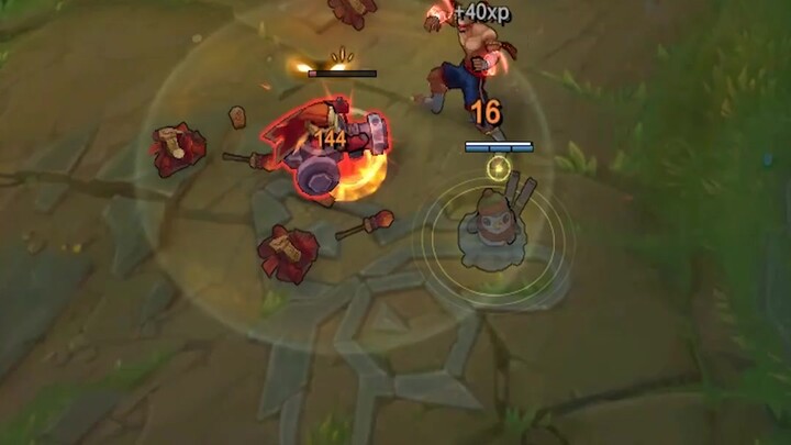 Blind Monk goes full trash with the tank—this Iron Man play has me totally impressed!