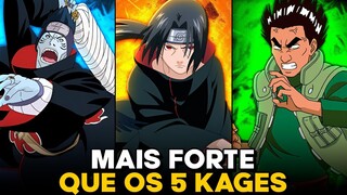 OS 11 NINJAS NÍVEL KAGE EM NARUTO | MAIS FORTE QUE OS 5 KAGES