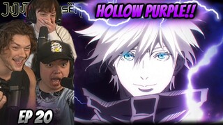 HOLLOW PURPLE!! || GOJO IS BROKEN!! || JJK Episode 20 Reaction ft. @Heisuten Reacts