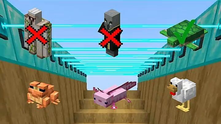 MINECRAFT LASER CHALLENGE!🔴
