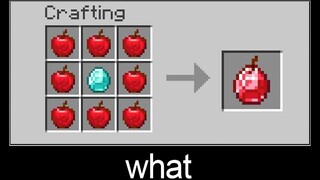 Minecraft wait what meme