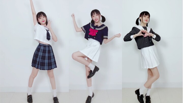 【9套制服】换装100秒舞蹈/竖屏【贤】