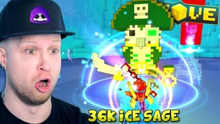 Trove 36k Power Rank Ice Sage U10 & Delves Gameplay