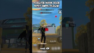 DISESATIN MUSUH BIKIN MURID KNOCK DIJALAN #freefire #shorts
