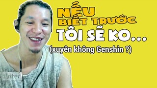 Điều tuyệt đối không làm nếu như biết trước Genshin impact