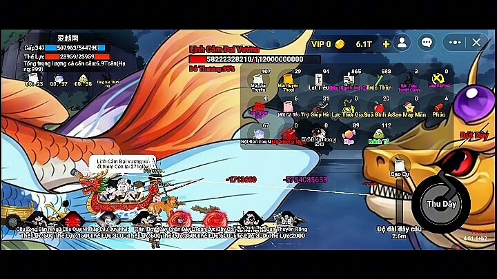 game câu cá vạn cân #BuildaGame #钓魂 #44646730