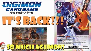 Red Omnimon Is Back and REALLY Good! So Many Agumon! (Winning Digimon TCG Deck)