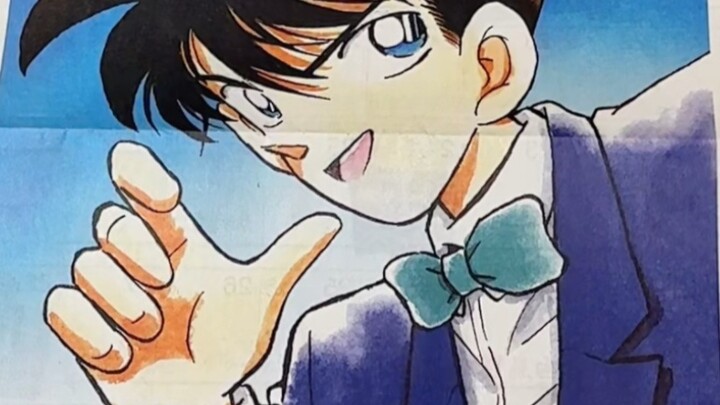 Hôm nay tôi nhận được một tin tức từ năm 1994. Kudo Shinichi lại xuất hiện trên các tiêu đề báo chí!