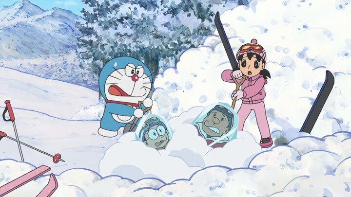 Doraemon (2005) Episode 238 - Sulih Suara Indonesia "Kota Nobita Menjadi Bukit Salju"
