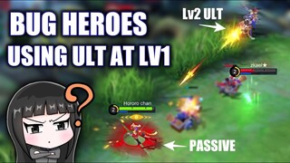 AFK BOT USE ULTIMATE AT LEVEL 1 | ALL HEROES TESTED | MOBILE LEGENDS