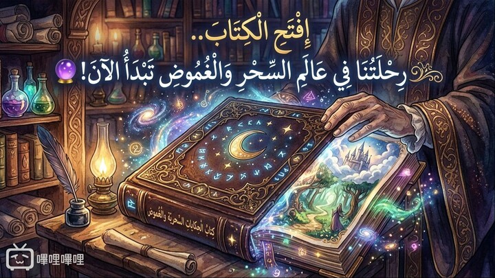 افتح الكتاب.. رحلتنا في عالم السحر والغموض تبدأ الآن!