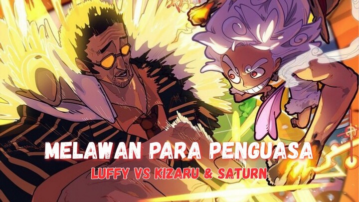 Ketika Luffy menjadi ancaman dunia‼️Admiral dan Gorosei bukan tandingan dari sang Yonkou‼️