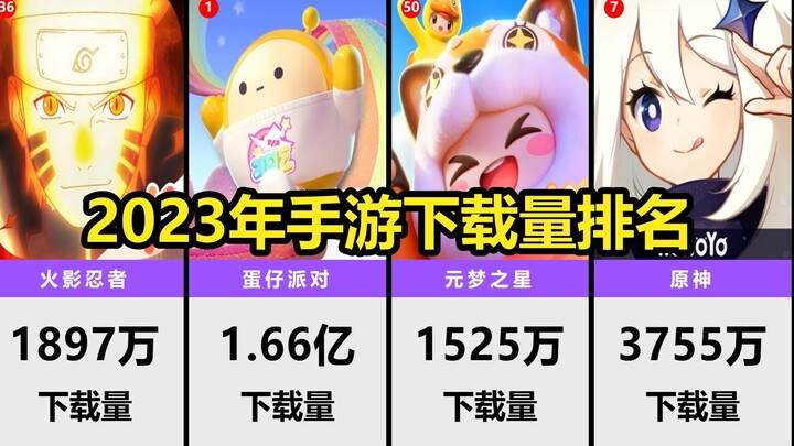 Peringkat unduhan game seluler tahun 2023, “Dandan” dan “Yuanmeng” memulai pertarungan sengit! “Hono
