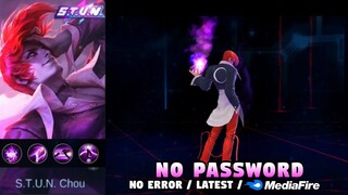 Chou S.T.U.N. To KOF Skin Script No Password | Full Voice & HD Effects w/ Sharebackground | MLBB