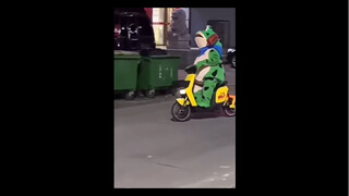 虽然不该笑……但这癞疙宝套装太搞笑了