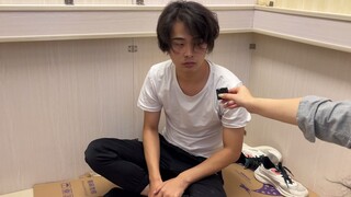 About my colleague sleeping in the elevator