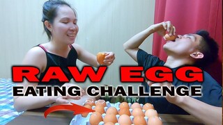 RAW EGG EATING CHALLENGE