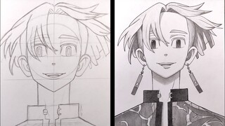 How to Draw IZANA Kurokawa from Tokyo Revengers