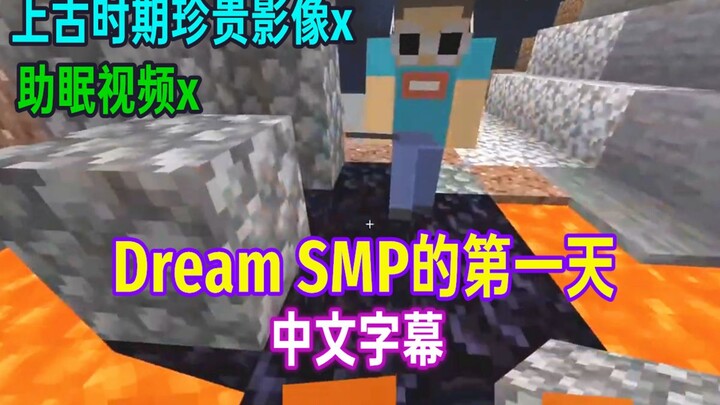 【Dream SMP / Chinese Subtitles】The First Day of Dream SMP (Ancient Era)