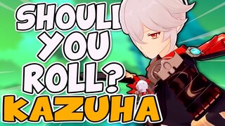 SHOULD YOU ROLL ON KAZUHA OR NO? ☄️ Genshin Impact Kazuha Banner