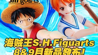 【涛光玩具箱】万代海贼王SHFiguarts可动系列，2024年8月9月新品，东海篇路飞，娜美发布！