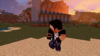 Minecraft: Những người khác nhau làm gì bên sông, chiếc rìu của Ah Qing