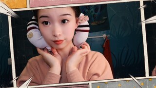 【Không chuyên về đàn tranh】Up chủ đàn tranh chơi vớ?? Không phải, là cuộn tóc bằng vớ đó～