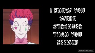 More Than Meets the Eye | ASMR | Hisoka Morow x Listener