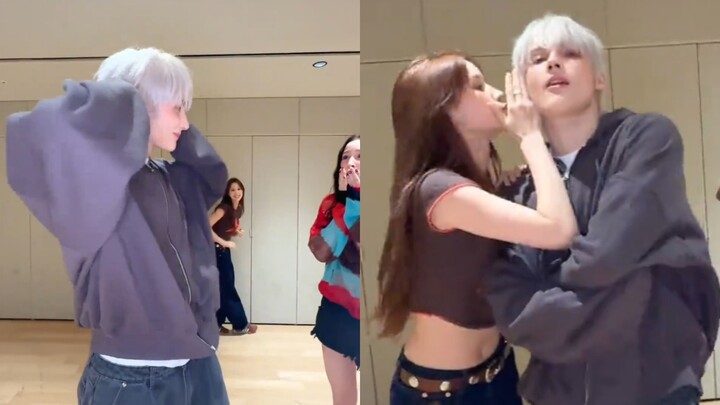 【休宁s】休宁凯被81突然的kisskiss吓一跳kkkk