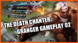 GRANGER GAMEPLAY 02 | THE DEATH CHANTER MANIAC WITH 20 KILLS!