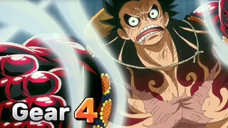 Moment Perubahan Luffy Gear 4!!