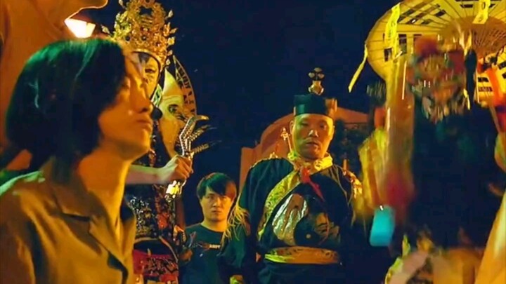 During the Sending-off-the-Evil ritual, a woman barges in—what happens next…?