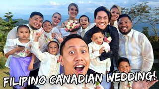 My Filipino Canadian Brother's Wedding in Tagaytay, Philippines | Vlog #1613