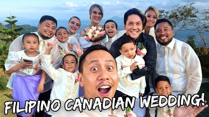 My Filipino Canadian Brother's Wedding in Tagaytay, Philippines | Vlog #1613