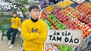 "Ăn sập" ĐỒ NƯỚNG ở TAM ĐẢO trong cái lạnh 16 ĐỘ #ninhtravel