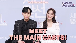 Meet the main casts! | BUSINESS PROPOSAL