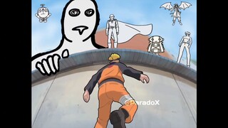 Sai berfikri Naruto bisa ngalahin mereka 🗿